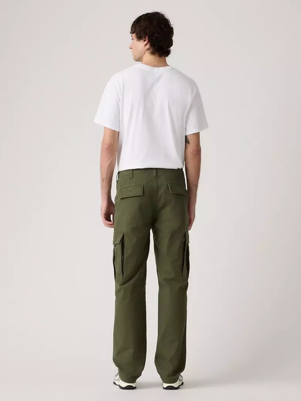 Levi's Ace Cargo Pants Olive Green 36 x 32 - Picture 6 of 16
